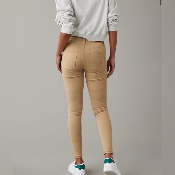 American Eagle AE High-Waisted Next Level Stretch Jeggings Size 8 - Picture 2 of 10
